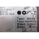 BUX Ceramax Magneet 500 kilo. Used